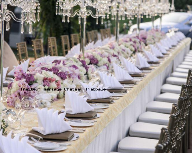 traiteur mariage à Chateau-L'abbaye